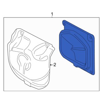 New OEM Genuine Mini, Right Upper Instrument Panel Air Duct - Part # 64229288934