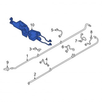 New OEM Genuine Mini, Drive Motor Battery Pack Coolant Hose - Part # 17128741802