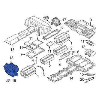 New OEM Genuine Mini, Drive Motor Battery Pack Connector - Part # 61278679679