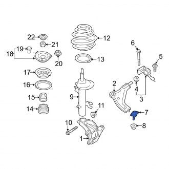 New OEM Genuine Mini, Front Suspension Ball Joint - Part # 31109803662