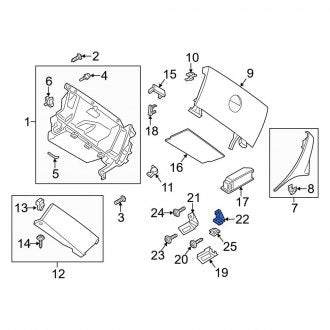 New OEM Genuine Mini, Right Courtesy Light - Part # 51459806212