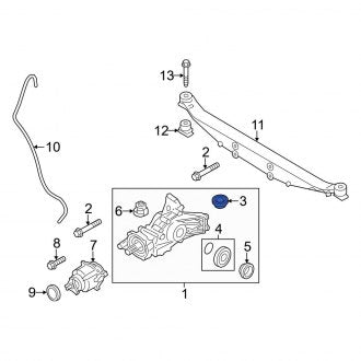 New OEM Genuine Mini, Differential Drain Plug - Part # 33117525064