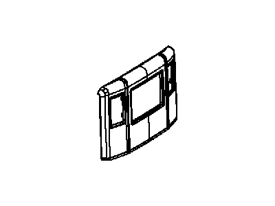 New 2009-2012 Fits Chrysler 1500 Cap-Console - Part # 1NN19DK2AA