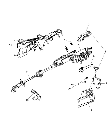 Bracket Steering Column