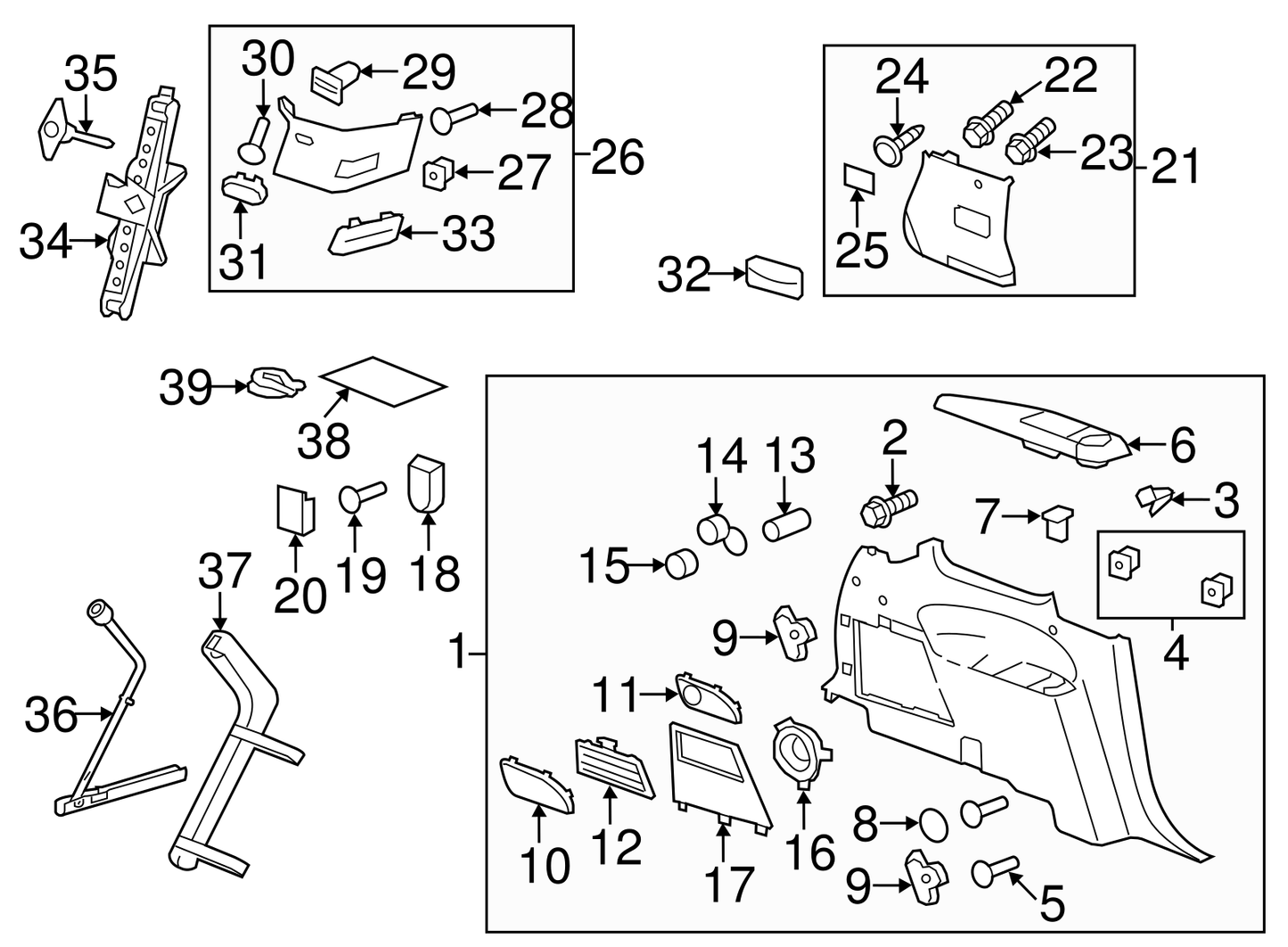 Quarter Trim Panel
