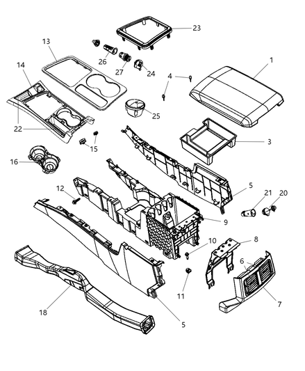 Armrest Console