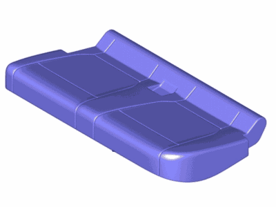 Cover Assy - Rear Seat Cushion