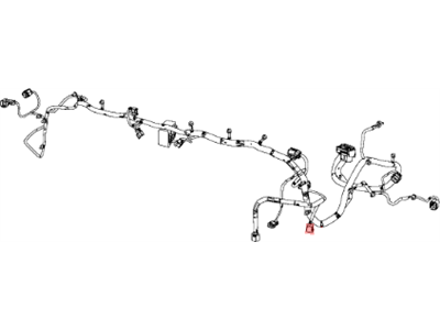 New 2013 Fits Chrysler 3500, 4500, 5500 Wiring-Front End Module - Part # 68169991AB