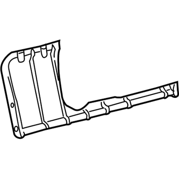Frame, Am7 - Rear Folding Seat (Excl "D" Trim)