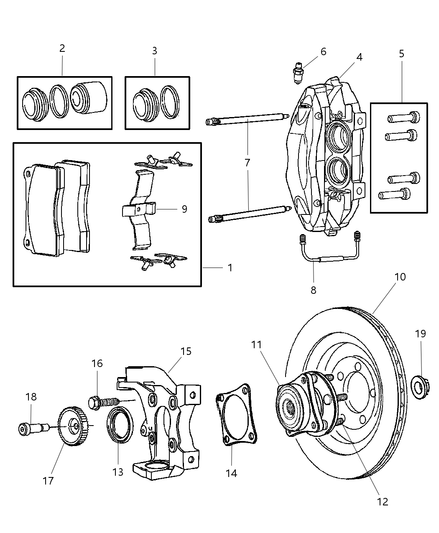 Piston Kit Front Brake