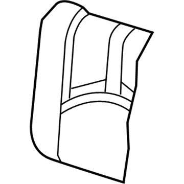 Cover Assy - Rear Seat Back