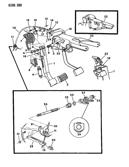 Cable, Clutch Pedal