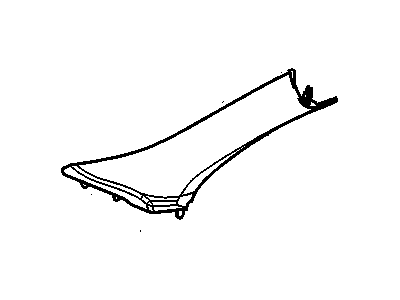 Molding, Windshield Garnish & Reveal