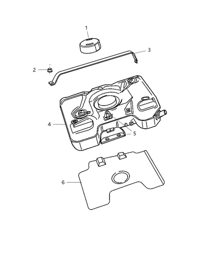 Strap Fuel Tank