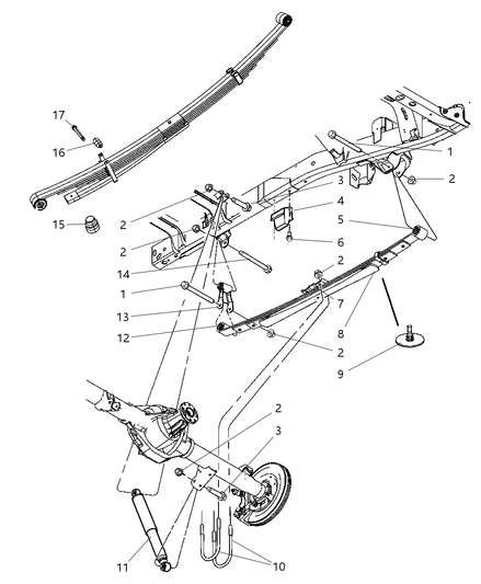 Shock Absorber Suspension Rear