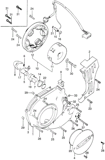 Cover, L. Crankcase