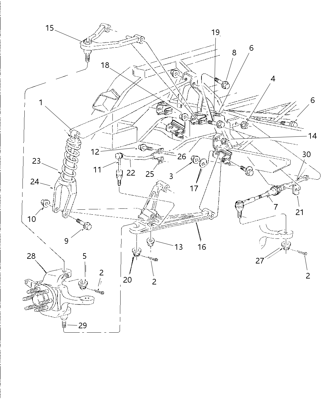 Knuckle, Rear