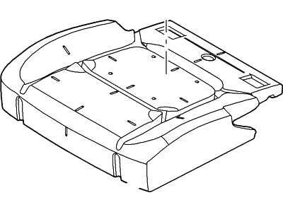 Pad - Rear Seat Cushion