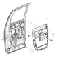 Panel Rear Door Trim