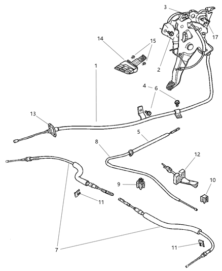 Cable Parking Brake