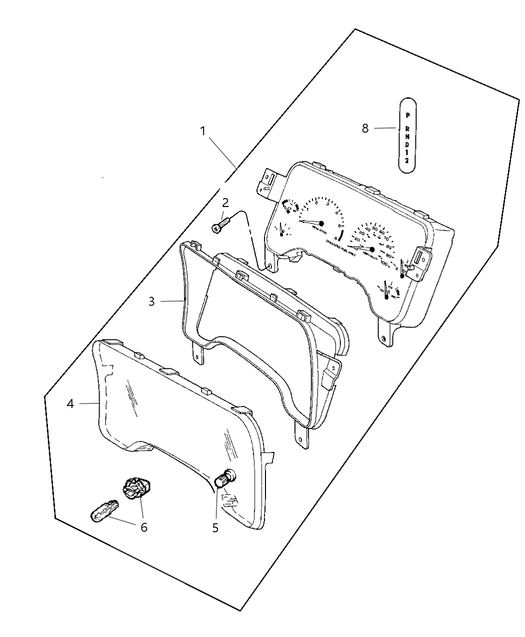 Mask Instrument Cluster