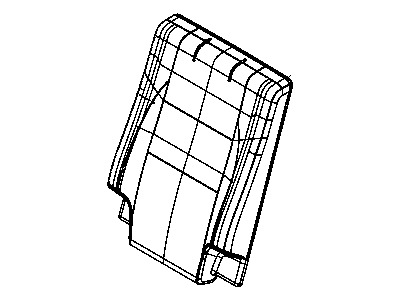 Cover Rear Seat Back 3Rd Row