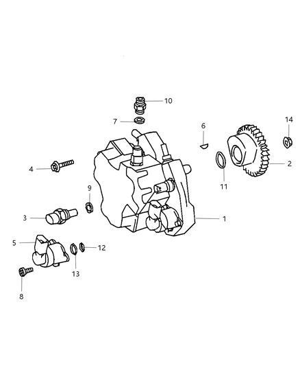 New 2007-2009 Fits Chrysler Sprinter 2500 Gasket - Part # 5179226AA