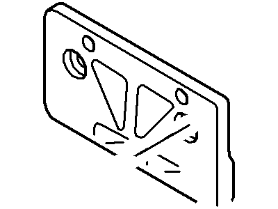Bracket - License Plate