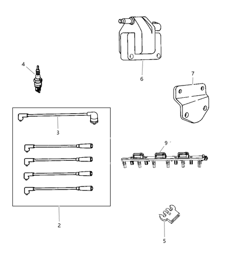 Cable Ignition Coil