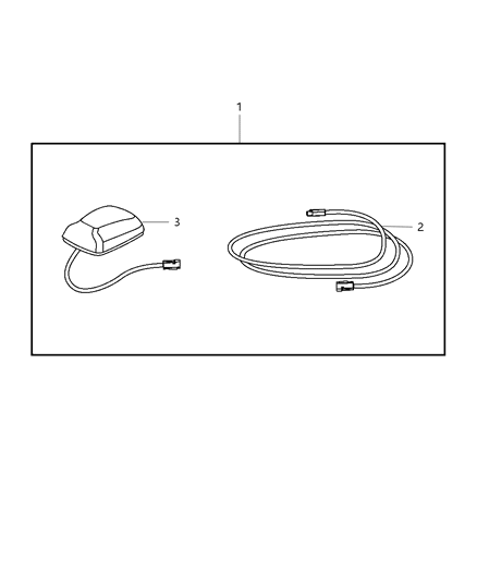 New Fits Chrysler Satellite Receiver Installation - Part # 82210466AB