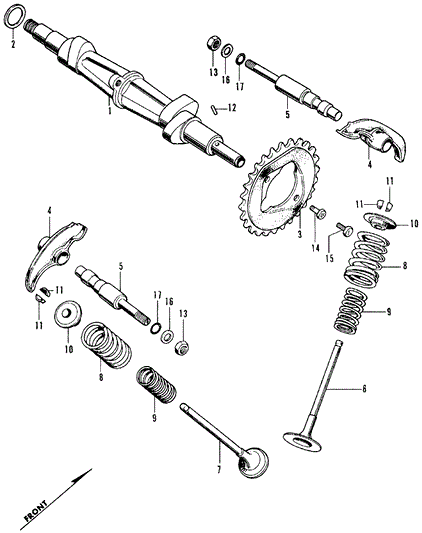 Sprocket, Cam (34T)