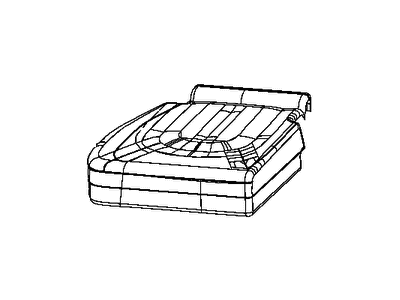 Cover Rear Seat Cushion 3Rd Row