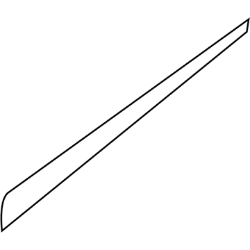 Molding Windshield Garnish