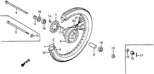 Collar, Fr. Wheel Side