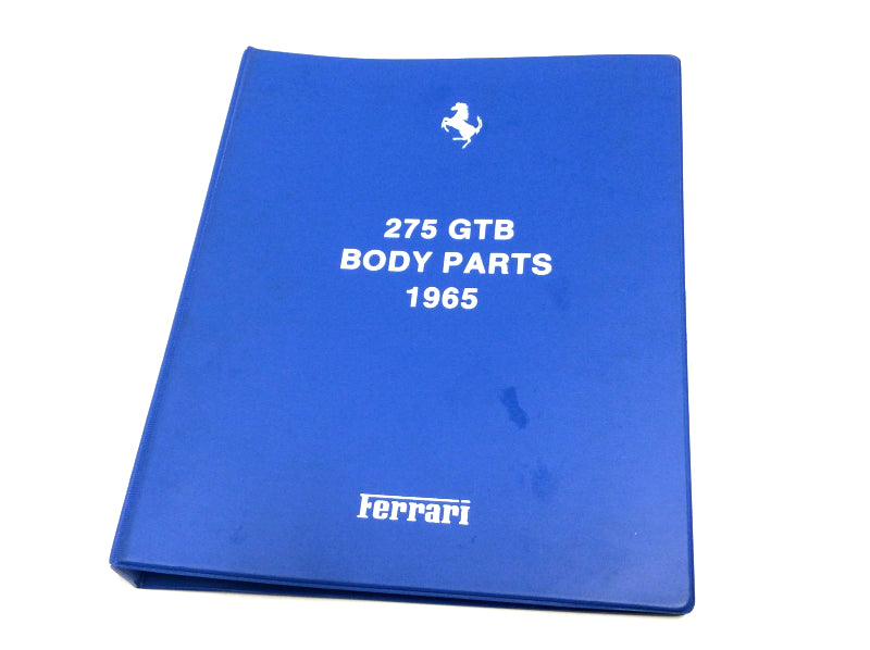 OEM 1965 Ferrari 275 GTB Parts Illustration Manual