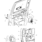 Link And Sleeve Rear Door Inside Remote To Latch