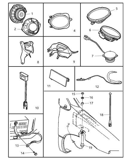 Speaker Instrument Panel