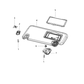 New 2020 Fits Chrysler 3500, 4500, 5500 Visor - Part # 6PS37HL1AB