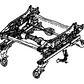 New 2009-2012 Fits Chrysler 1500 Adjuster-Seat - Part # 68050642AA