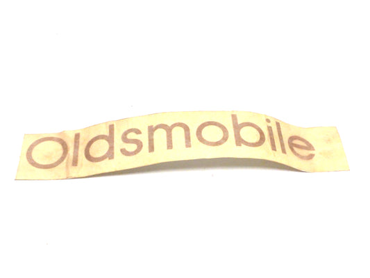 New OEM 1989-1991 Olds Cutlass Calais Rear Compartment Trunk Lid Decal, Part # 22545148
