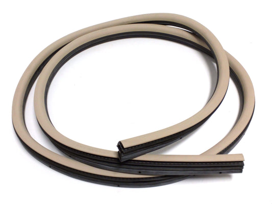 New OEM 1999-2005 Olds Alero Weatherstrip Assembly, Front Side Door Medium Gray, Part # 22626558