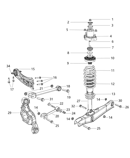 Spring Rear Coil