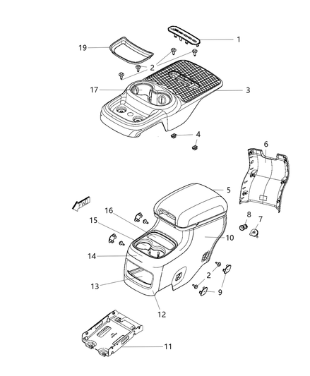 Armrest Console