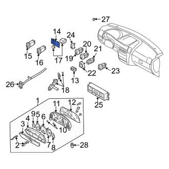 New Fits Kia, Instrument Panel Bezel - Part # 937353