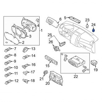 New Fits Kia, Instrument Panel Cover - Part # 933651U000