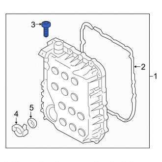 New Fits Kia, Automatic Transmission Cover Bolt - Part # 452842B010