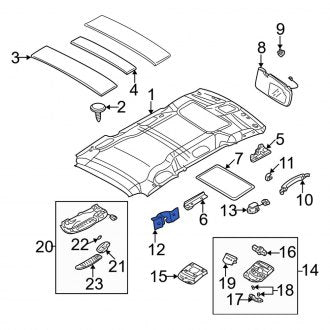 New Fits Kia, Left Coat Hook - Part # 0K53C69530