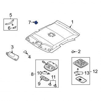 New Fits Kia, Coat Hook - Part # 853463C000BT