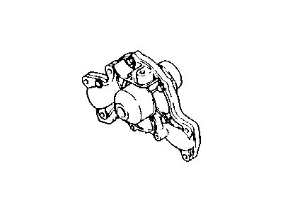 New 1996-2000 Fits Chrysler Grand Caravan, Town & Country Engine Water Pump Front - Part # MD973940