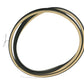 New OEM 2001 Saturn L100 Front Door Body Weatherstrip Seal, Part # 24427986